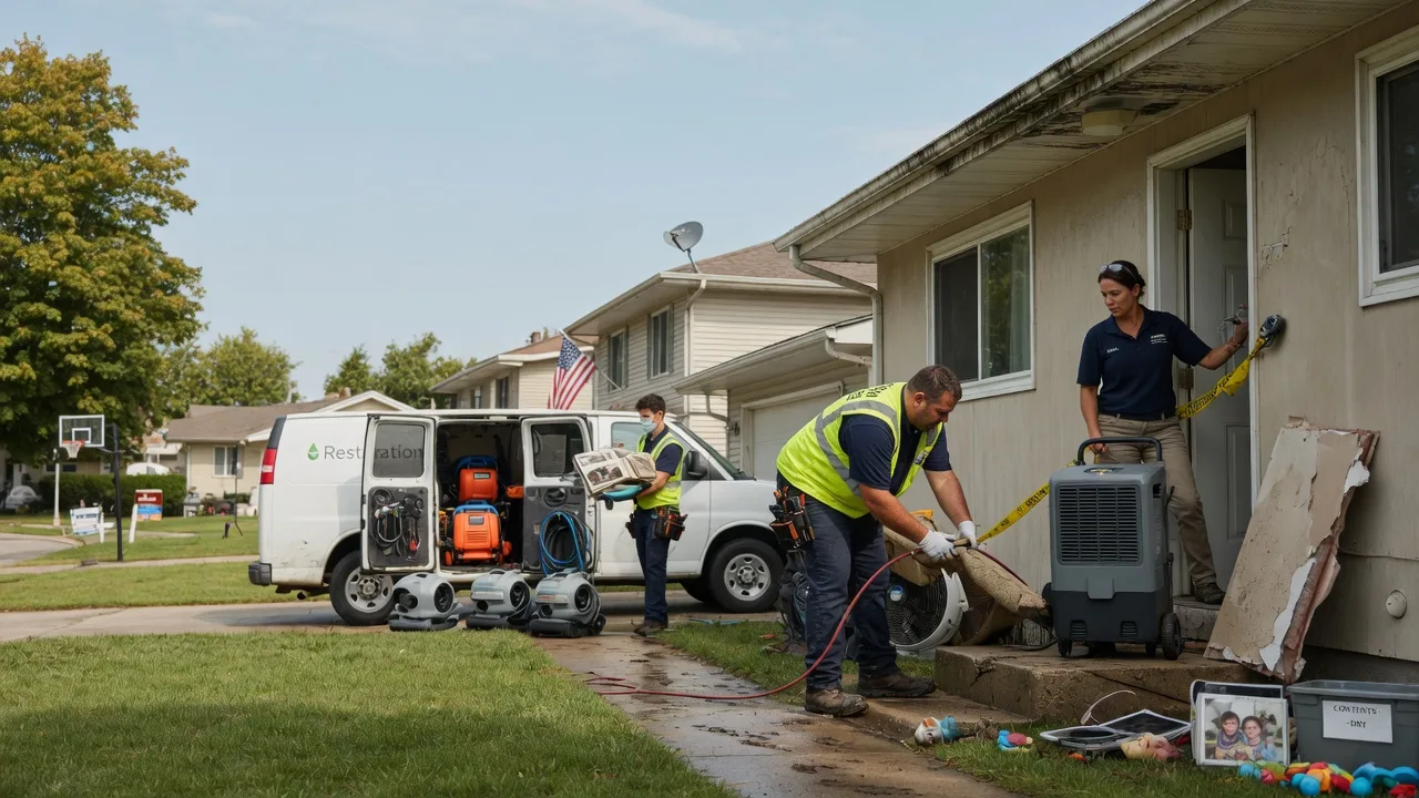 Water Damage Restoration in Mcdonald, PA near me